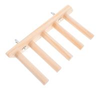 EXAOMBLE Plateforme Murale pour Chat en Bois Beige Marches Élégantes, Design Gain de Place, pour Exercice Physique des Chats en Intérieur