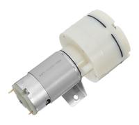 EXAOMBLE Pompe à Air Mini Pompe à Oxygénation pour Aquarium Silencieuse en Métal Argenté Portable, Faible Bruit, pour Poissons Rouges et Nano Aquariums