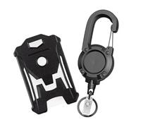 EXAOMBLE Porte-badge Nominatif Noir en Abs et Pc, Protection Sécurisée pour Cartes D'identité, Design Élégant et Pratique Usage Quotidien et Diverses Occasions