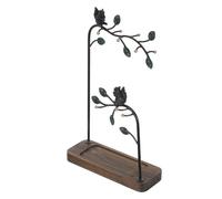 EXAOMBLE Porte Bijoux en Fer D'arbre avec Affichage Multi-niveaux, Support Robuste pour Bracelets et Bagues, pour Décoration Intérieure D'appartements Petits