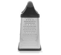 EXAOMBLE Râpe à Légumes en Acier Inoxydable Facile à Nettoyer Multifonction 4 Faces Boîte de Rangement sans Bords Rugueux, pour Râper Carottes et Fromage