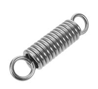 EXAOMBLE Ressort Suspendre en Acier Inoxydable avec Crochet Argenté, Ressort de Balancelle Réglable pour Chaise Hamac, Usage Intérieur et Extérieur, Sécurité pour Garçon et Filles