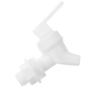 EXAOMBLE Robinet Distributeur Multi-fonction Blanc en Pp pour Broc D'eau Froide et Tonneau de Jus Design Convivial et Installation Facile