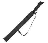 EXAOMBLE Sacoche de Transport Noir 136 CM pour Sabre Ninja Japonais Housse Bandoulière Réglable en Polyester Résistant Légère et Respirante pour Arts Martiaux et Pratique du Sabre