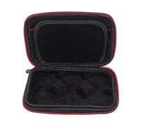 EXAOMBLE Sacoche de Transport pour Micro sans Fil Protection Antichoc, Étui Léger en Toile, Boîte Organisatrice pour Micro-Cravate et Accessoires Audio