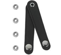 EXAOMBLE Sangles de Soufflet d'Accordéon en Cuir Double Couche Boucle Pratique, Centre 10,4 CM, Légères et Faciles à Transporter, Accessoires pour Musiciens d'Accordéon Diatonique