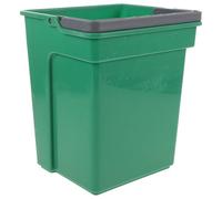 EXAOMBLE Seau Facile Vert Multifonctionnel en de Plastique Nettoyage à de 4l avec Poignée Transporter, Maison Bureau