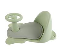 EXAOMBLE Siège de Bain pour Garçon Fille Chaise de Infantile Sécurisée et Confortable Support pour Conception Pratique pour Rangement Facile pour Développements de Garçon Fille