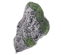 EXAOMBLE Simulated Moss Stone Floating Stone Décoration Aquarium Naturelle Pierre Artificielle avec Mousse Ornement Flottant pour Réservoir De Poissons Décor De Paysage Aquatique