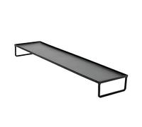 EXAOMBLE Support De Rangement pour Service À Thé Petite Étagère De Rangement pour Thé Étagère De Rangement pour Cuisine Intérieure Forgé Noir