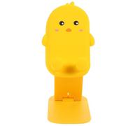 EXAOMBLE Support de Téléphone Pliable en Abs Jaune Finition Soignée, Réglable et Compact, pour Bureau et Salon, Support de Rangement Portable pour Mobile