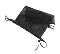 EXAOMBLE Support Double Pour Bouteilles D'oxygène Pour Fauteuil à Roues Pochette Portable Avec Sangles Réglables Et Poches En Maille Compatible Avec La Plupart Des Réservoirs Noir