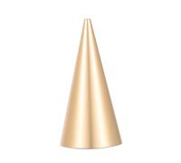 EXAOMBLE Support pour Bague en Acier Inoxydable Couleur Or, Cône Stable et Robuste, pour Usage Personnel à Domicile ou Vitrines de Magasin
