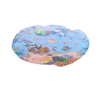 EXAOMBLE Tapis de Jeu Aquatique pour et Chiens Tapis Sensoriel Gonflable pour Animaux de Compagnie Matelas de Refroidissement pour Design Requin pour Garçon Fille et Animaux