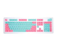 EXAOMBLE Touches pour Clavier Mécanique Pbt 104 Clés Design Ergonomique en Arc Progressif pour Réduire la Fatigue, Ensemble Complet pour Clavier PC
