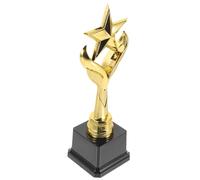 EXAOMBLE Trophée en Plastique pour Garçon et Filles Base, Trophée Étoile pour Concours de Chant, Éloquence, Sport, Accessoire pour Jeux Garçons Filles