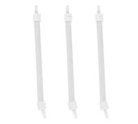 EXAOMBLE Tubes en Quartz Chauffants 19 CM Lot de 3 Éléments Infrarouges pour Radiateur Électrique Portable Tiges Chauffantes Céramiques pour Chauffage d'Appoint