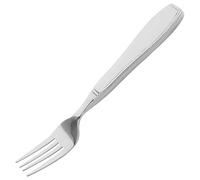 EXAOMBLE Ustensiles Cuisine Lestés en Acier Inoxydable Argenté, Fourche Adaptative Facile à Nettoyer pour Personnes Âgées et Patients à Domicile Établissement de Soins