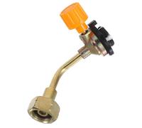 EXAOMBLE Valve de Transfert de Gaz Liquéfié Portable pour Réservoirs Extérieurs Connecteur Compact et Léger Compatible avec Diverses Bouteilles de Gaz pour Camping et Activités Plein Air