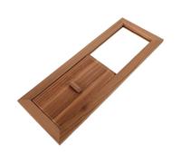 EXAOMBLE Ventilation de Sauna en Bois, Outil de Ventilation de Sauna, kit de fenêtre de Sauna en Bois Beige, pour hammam et Sauna Traditionnel, prévient l'air stagnant
