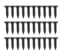 EXAOMBLE Vis de Fixation et Gain de Place pour Plaque de Guitare Électrique en Métal Noir, Lot de 30pcs, Structure Simple, Facile à Utiliser et Basse Électrique