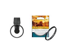 EXAPRO Filter Clip Set de Prise de Vue pour Smartphone avec Kenko Black Mist No.1 φ49mm