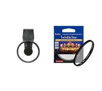 EXAPRO Filter Clip Set de Prise de Vue pour Smartphone avec Kenko PRO1D R-Twinkle Star 4X φ49mm
