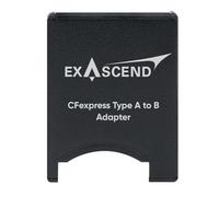 Exascend CFexpress Adaptateur 4.0/2.0 type A vers type B, conversion de carte mémoire CFexpress type A en carte mémoire CFexpress type B, compatible avec différents appareils photo et lecteurs