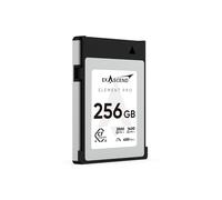 Exascend Element Pro CFexpress 4.0 Carte mémoire type B 1400 Mo/s en écriture 3500 Mo/s en lecture 3500 Mo/s Enregistrement vidéo 8K & 12K à 120 fps et prise de vue en rafale (12 K Pro 4.0