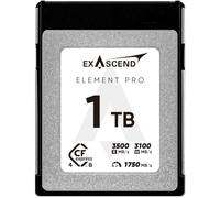Exascend Element Pro CFexpress Type B Carte mémoire 1 to