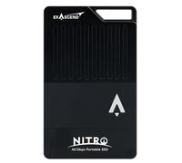 Exascend Nitro SSD portable 8 To/4 To/2 To USB4 40 Gbit/s, certifié IP68, vitesse jusqu'à 3 100 Mo/s (4, To)