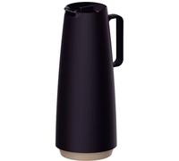 Tramontina Bouteille isotherme Exata – récipient intérieur en verre – noir 1 l