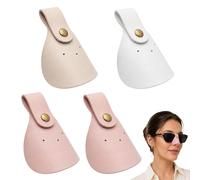exatta 4 Pièces Protection Nez,Protection du nez soleil,Protections Solaire pour Lunettes Protège-nez,Protections de contre le soleil,Universell,Pour l'extérieur, Le Sport, Les Multisports