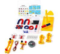 EXBEPE Kit d'aimants pour expériences en sciences physiques et électromagnétiques pour enseignants, fournitures de salle de classe
