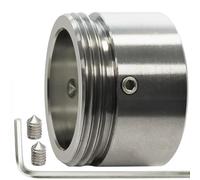 Exbrith Adaptateur de valve de chauffage, Adaptateur thermostat radiateur M30 x 1.5, Adaptateur acier inoxydable radiateur, les adaptateurs RA, pour raccordement tête thermostatique servomoteur