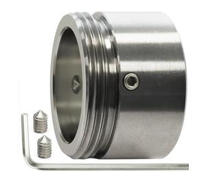 Exbrith Adaptateur de valve de chauffage, Adaptateur thermostat radiateur M30 x 1.5, Adaptateur acier inoxydable radiateur, les adaptateurs RA, pour raccordement tête thermostatique servomoteur