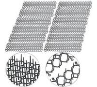 Exbuster – Grilles de protection anti-nuisibles – Lot de 12 – Blanc