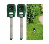 2 dispositifs anti-nuisibles solaires à ultrasons TS-810 [EXBUSTER]