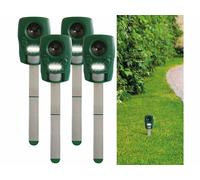 Exbuster 4 dispositifs anti-nuisibles solaires à ultrasons TS-810