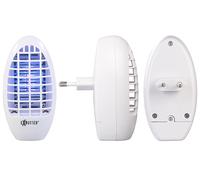 Exbuster Pièges UV pour prise secteur IV-110 - Lot de 2 anti-mouches, moustiques et mites