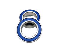 EXBWXNIL Lot de 4 roulements à Billes SMR18307-2RS for vélo, 18 x 30 7 mm, ABEC-3, Double étanchéité, en Acier Inoxydable, for boîtiers pédalier IRD