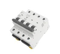 EXBWXNIL Mini disjoncteur DC MCB 80A 100A 125A 6KA 4P 1000VDC, Rail Din, disjoncteurs GYM9-125, 1 pièce(125A)