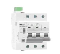 EXBWXNIL Réenclencheurs automatiques sur Rail Din, Mini disjoncteur GRD9L-R GYM9 3P MCB 6KA, 1 pièce(GYM9-3P-MCB-63A)