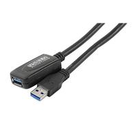 EXC 149254 câble USB USB 3.2 Gen 1 (3.1 Gen 1) 5 m USB A Noir