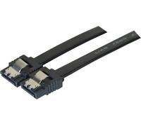 Generique Câble SATA 6Gb/s Slim sécurisé avec verrou en métal Noir 50 cm