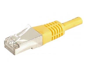 EXC 859572 câble de réseau Jaune 25 m Cat6a F/UTP (FTP)