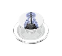 Excalibur Épée en Pierre Légende arthurienne Art de Ligne sacrée PopSockets PopGrip pour MagSafe