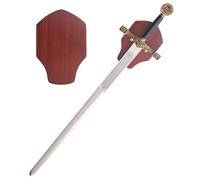 Excalibur Epee + Plaque Murale Roi Arthur Epee Decoration