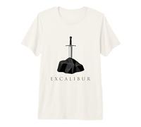 Excalibur L'épée légendaire dans la Pierre du Roi Arthur 3 T-Shirt Haut de Gamme