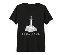 Excalibur L'épée légendaire dans la Pierre du Roi Arthur 3 T-Shirt Haut de Gamme
